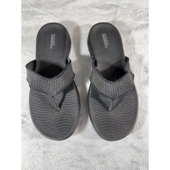 Skechers On The Go 600 women's Black Flip Flops Size - Picture 7 of 15